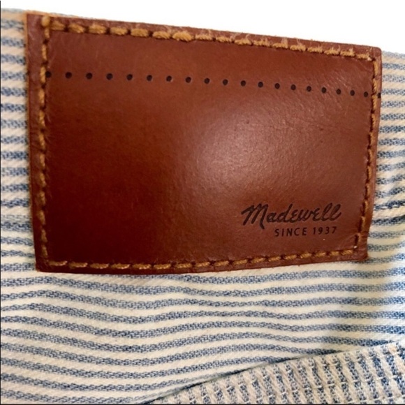 Madewell Railroad High Rise Distressed Skinny Jeans Size 24 - Picture 6 of 11